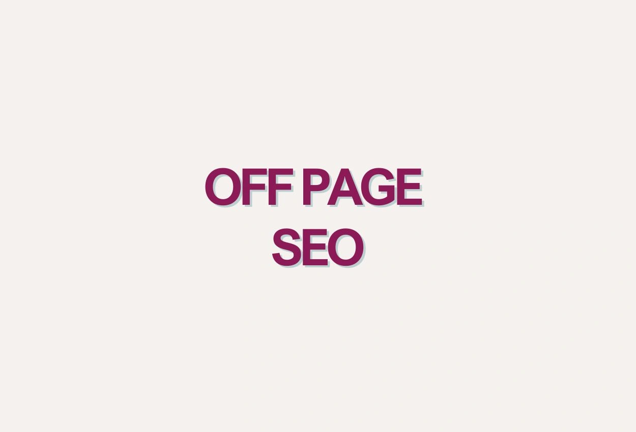 Off Page SEO